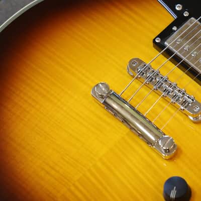 MINTY! 2020 D’Angelico Brighton Deluxe Series Double-Cut Electric Guitar Sunburst + OHSC image 6