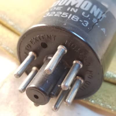 Tung-Sol Perfect 0% Tight Matched Pair (2) 6V6GT tNOS AT1000 TESTED Vacuum Tubes greyglass Black Glass Beam Power 6V6 1946-1959 image 19
