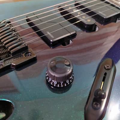 Ibanez Axion Label S671ALB-BCM - Blue Chameleon (Mint / Like New) image 5