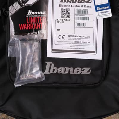 Ibanez K7YIN James "Munky" Shaffer Signature 7-String Electric Guitar - Matte Black with Gig Bag image 14
