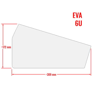 6U / 84hp Eurorack case EVA • Rails + M3 nuts / Dark Oak / Unpowered image 16