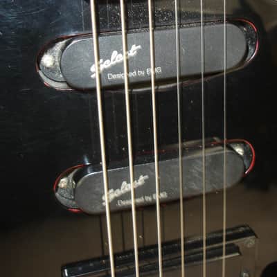 Hohner ST Scorpion Electric Guitar, Black image 6