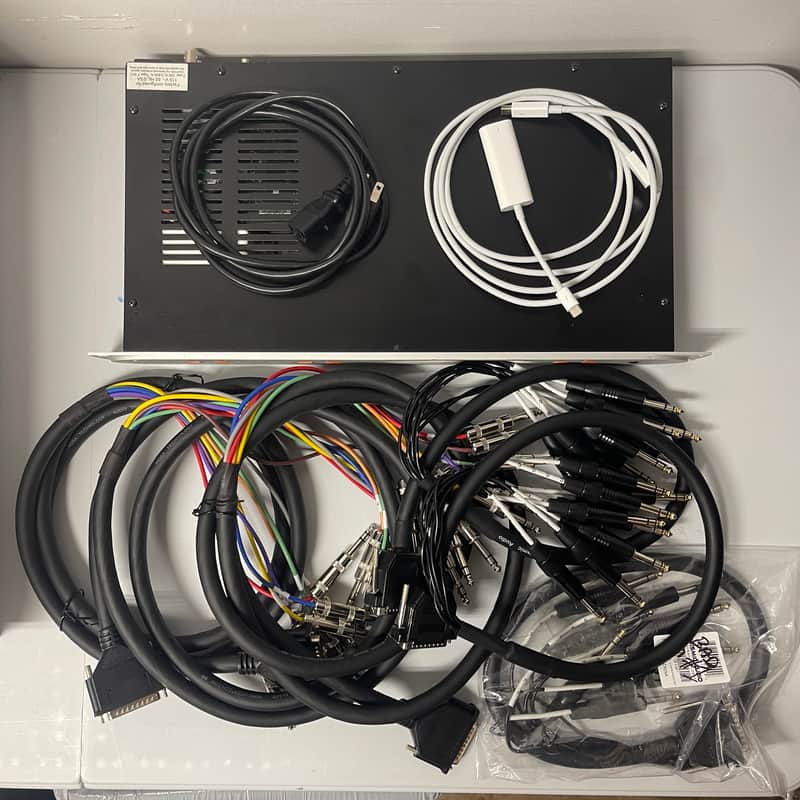 Lynx Aurora 16 Channel Mastering AD/DA Converter with LT-TB Thunderbolt Card w/ breakout cables image 1
