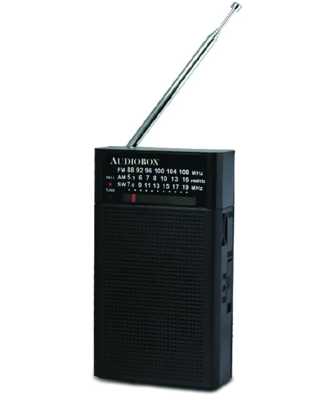 Audiobox RX-3 AM/FM/SW Portable Pocket Size Radio image 1
