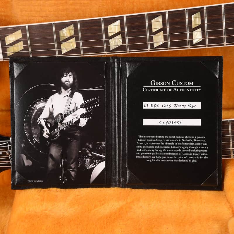 Gibson Custom Shop Jimmy Page Signature EDS-1275 image 8