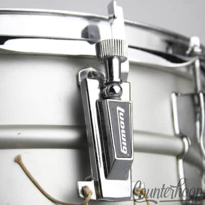*Ludwig 14x5"Acrolite Snare Drum Baked Aluminum Shell 8-Lug Chicago Vintage 1980 image 3