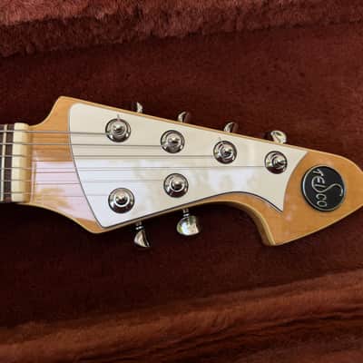 Teisco Spectrum 5 1990s Metallic Blue Made in Japan image 9