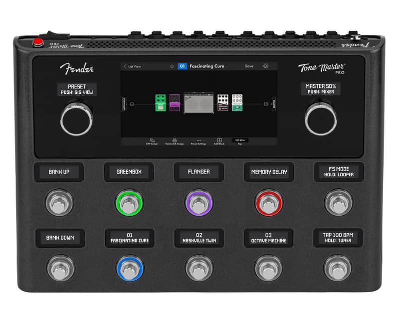 Used Fender Tone Master Pro Multi-Effect Pedal/Amp Modeler image 1