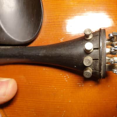 Vintage Violin Antonius Stradiuarius Cermonensis 996 Faciebat Anno1720 Natural Stain image 18