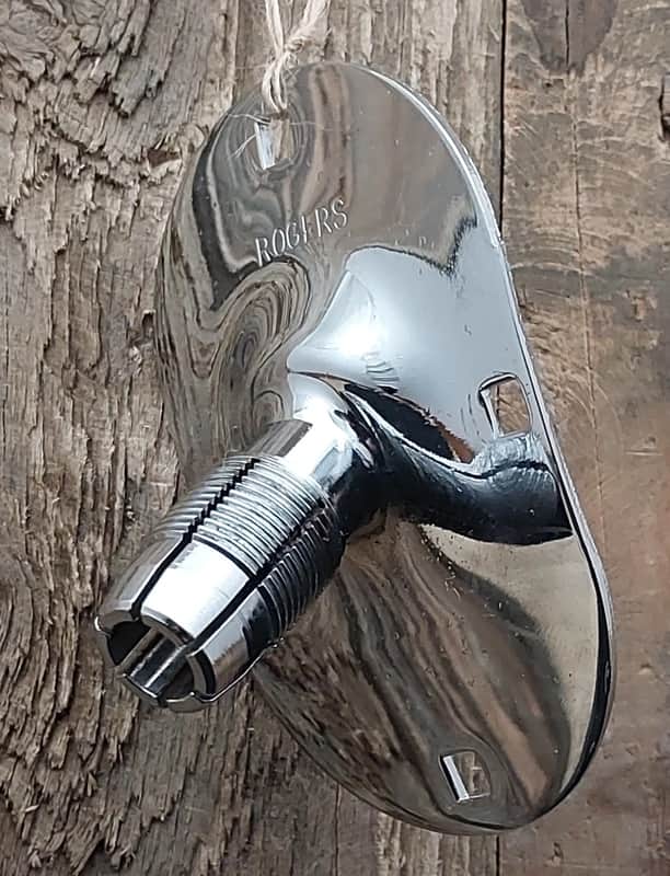 60's-70's Roger's Swivomatic Angled Bass Drum Collet Plate (#4/6) image 1
