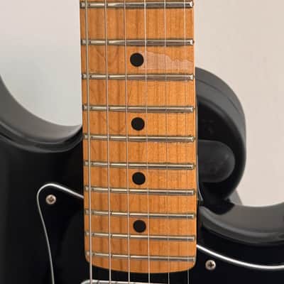 1996 Fender American Standard 50th anniversary Stratocaster black image 6