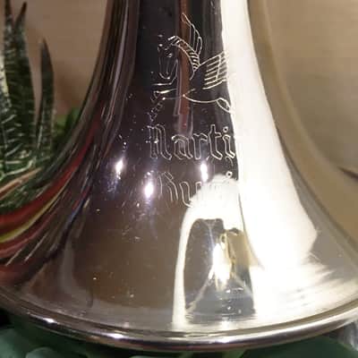 VINTAGE MARTIN BUSINE SCHENKELAAR LB Bb TRUMPET image 6