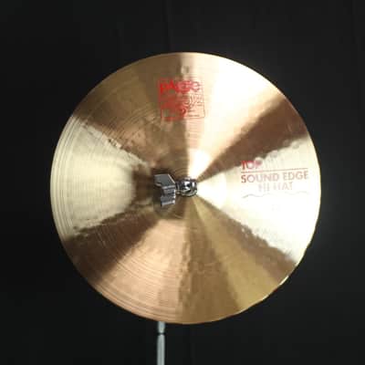 Paiste 13" 2002 Sound Edge Hi Hats - 796g/857g (video demo) image 1