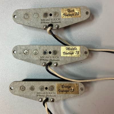 For Fender Stratocaster Vintage Classics 75 1975 Migas Touch Pickups image 3