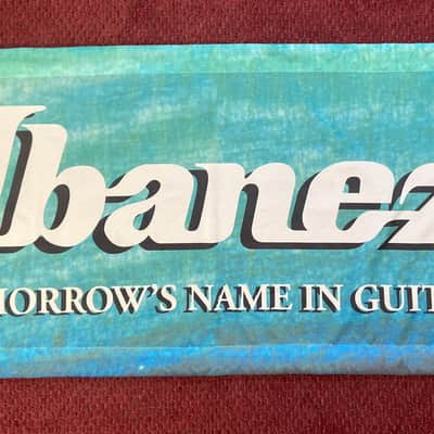Ibanez Guitars 80’s-90’s - Dealer Banner Sign Vintage Cloth image 1