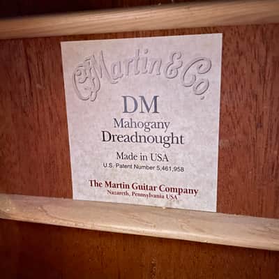 1997 Martin D Mahogany Acoustic image 15