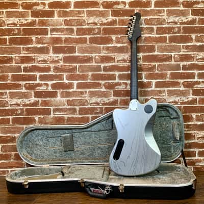 Deimel Guitar Works Firestar Custom 2020 Silver/ Filled Black Pores & Neck, New (Authorized Dealer) image 20