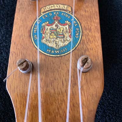 Vintage Jonah Kumalae Hawaiian Solid Koa Soprano Ukulele 1915 image 2
