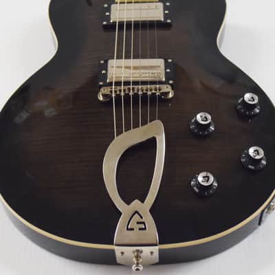 Guild Aristocrat HH Electric Guitar - Trans Black Burst image 2