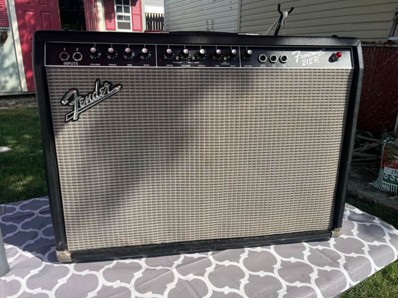 Fender Frontman 212R CELESTIONS 2-Channel 100-Watt 2x12" Solid State Guitar Combo 2008 - 2013 - Black- Celestion speakers image 1