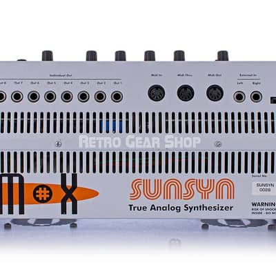JoMoX SunSyn + Box Rare Vintage Analog Polyphonic Synthesizer Synth Module Jomox Sunsyn image 5