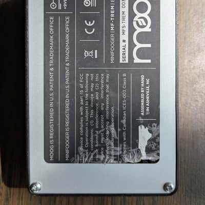 Moog Minifooger MF Trem v2 2010s - Black image 2