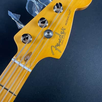 Fender American Professional Classic Mustang Bass - Faded Dakota Red image 8