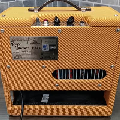 Fender Pro Junior IV LTD 15-Watt 1x10" Guitar Combo 2021 JENSEN Alnico (CLEAN) - Lacquered Tweed image 2