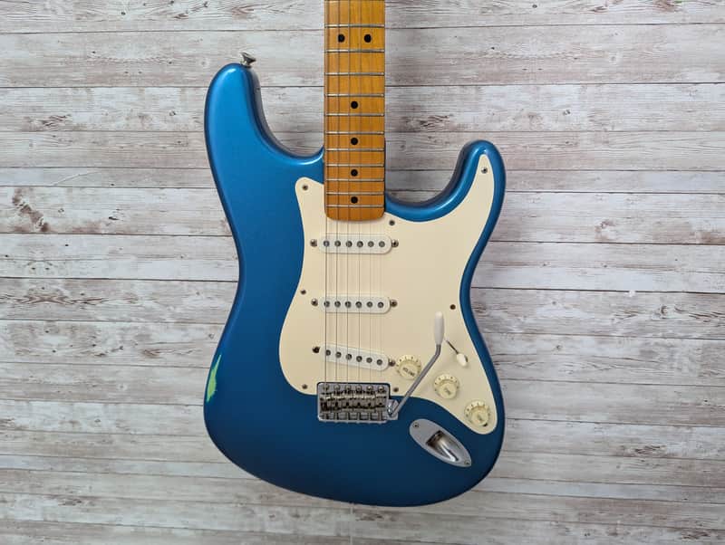 Used 1988 Fender American Vintage '57 Stratocaster  Lake Placid Blue image 1