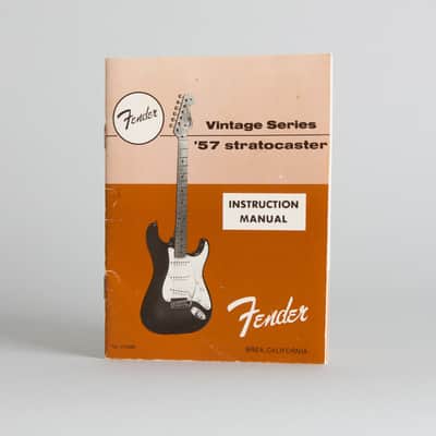Fender American Vintage 1957 Reissue Stratocaster AVRI 6 string electric Guitar (1987), ser. #V025195, original tweed hard shell case. image 15