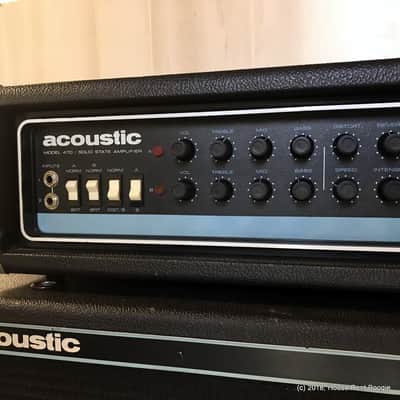 Vintage Acoustic 470 Bass / Guitar Amplifier image 6