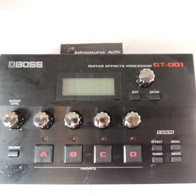 Boss GT-001 Guitar Effects Processor | Reverb