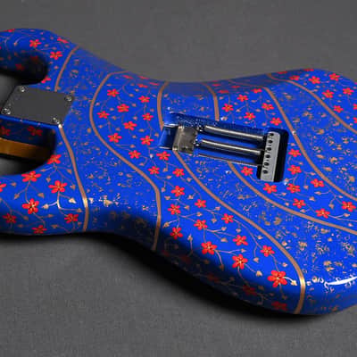 Fender Custom Shop Stratocaster "Blue with Red & Gold" Thorn / Gallenberger Project 2022 image 21