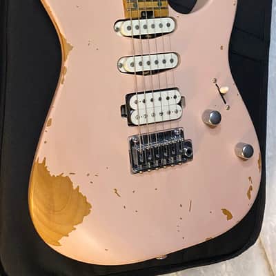NEW! Charvel Pro-Mod Signature Rick Graham DK24 2PT CM Worn Shell Pink - Foam Core Case - Authorized Dealer image 6