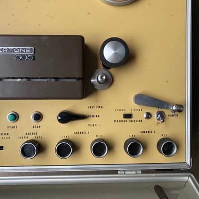 Vintage Vacuum Tube Analog Reel Tape Recorder image 3