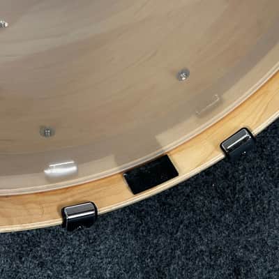 Used Yamaha Tour Custom Maple 4pc Drum Set w/22BD Caramel Satin - Very Good image 6
