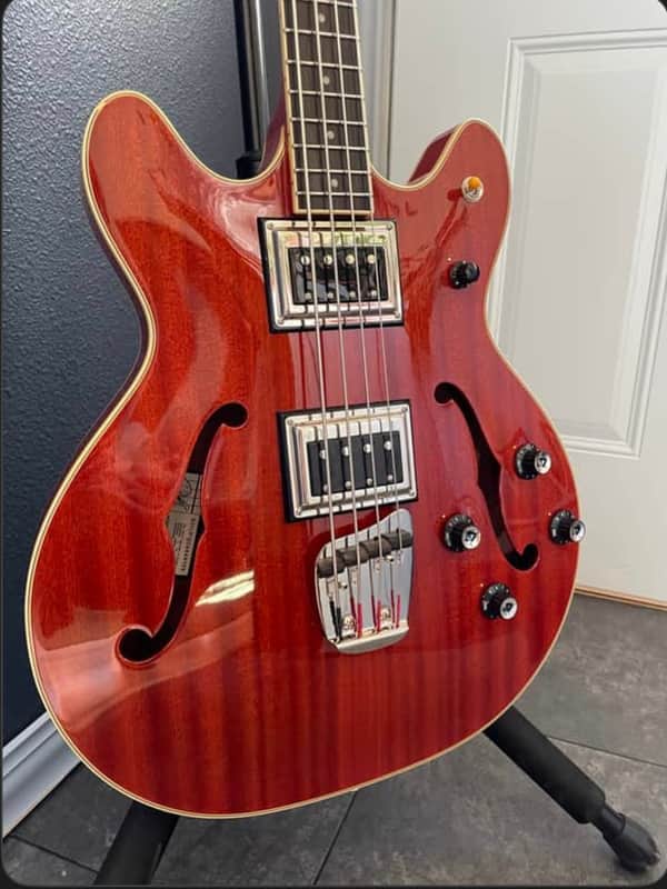 Guild Newark St. Collection Starfire II Bass 2010s Natural image 1