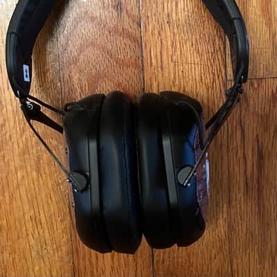 V-Moda XFBT2-PLH Crossfade 2 "Peace, Love & Happiness" Jimi Hendrix Signature Wireless Headphones 2021 - Black image 3