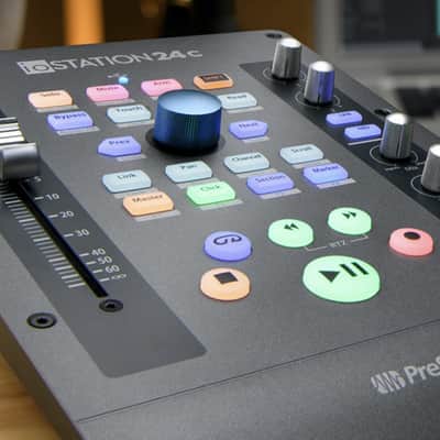 Presonus ioStation 24c USB Audio Computer Interface w/ Motorized Fader and DAW Controls image 2