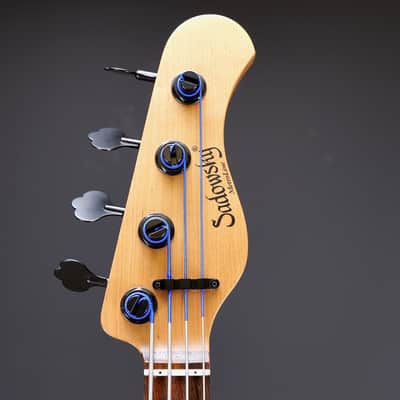 Sadowsky MetroLine 21-Fret Standard M/J Bass Limited Edition 2024 4-String - Natural Transparent Satin image 6