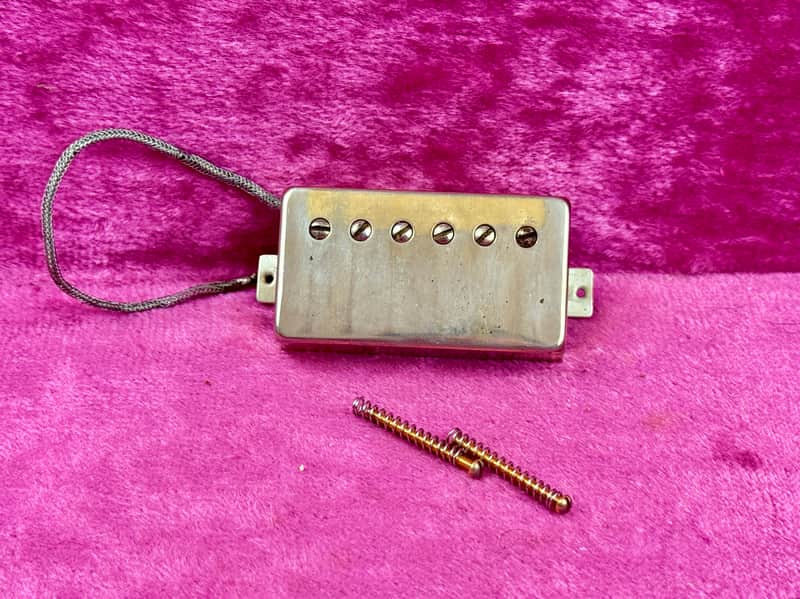 Used Sheptone AB Humbucker Bridge Position Guitar Pickup Circa 2010's - Gold image 1
