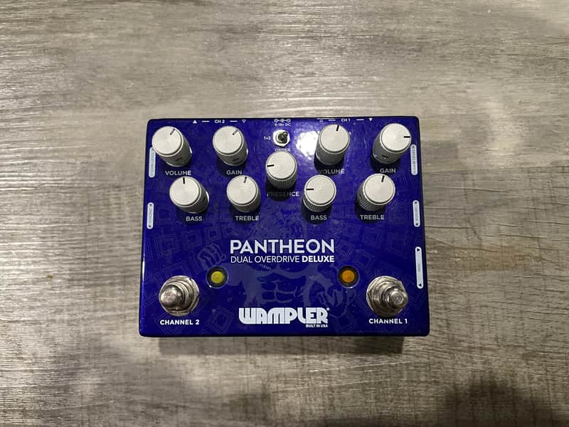 Wampler Pantheon Dual Overdrive Deluxe 2021 - Blue image 1