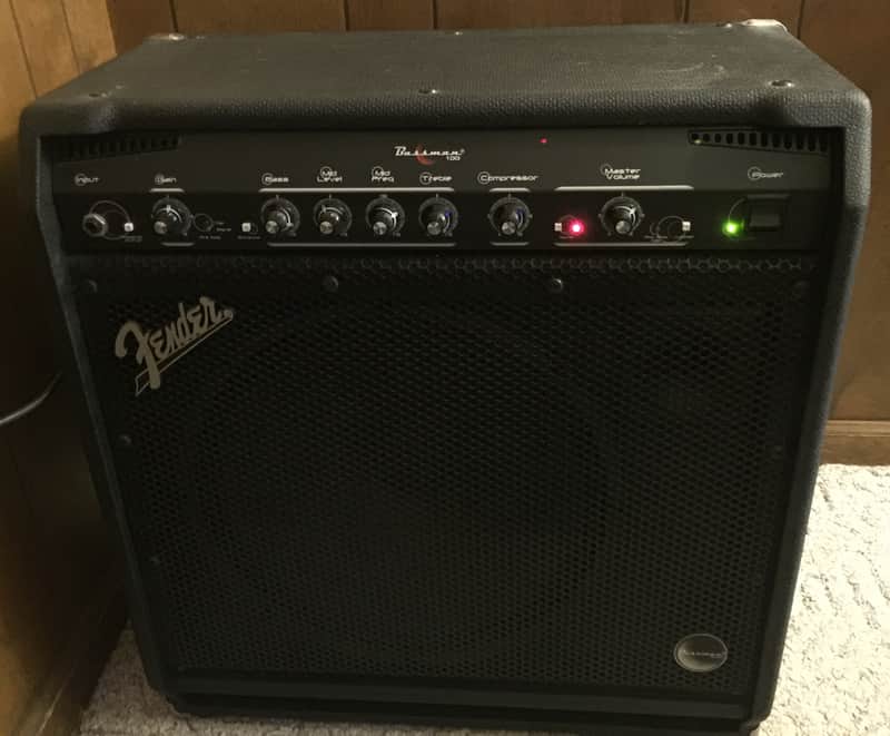 Fender Bassman 100 Combo 1x15 Bass Amplifier image 1