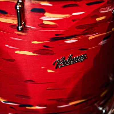 Polmuz Maple Model 1 - 22/13/16/18 - Artist Cosmic Red from Calendar - PROMO image 12