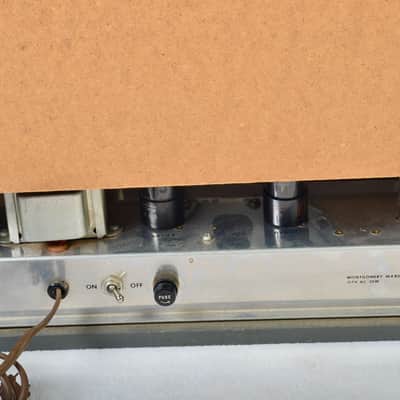 1958 Airline Model 3731 Combo Amplifier – Montgomery Ward Classic – Valco Era – Sounds Fantastic image 9