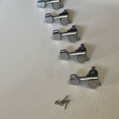 Electric Guitar Lefty Left Handed Jin Ho Korea Tuners Tuning Pegs 6 In Line Fits Jackson Dinky image 2