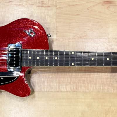 Duesenberg Starplayer TV 2024 Semi-Hollow Electric Guitar Red Sparkle image 2