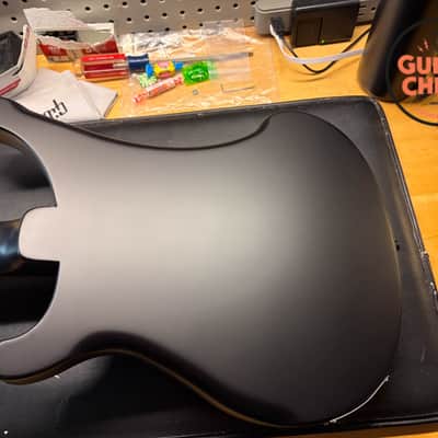 2026 Rickenbacker 4003 Noir 1 of 20 Satin Black Checkerboard Binding OHSC image 19