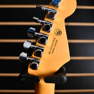 Fender American Ultra Stratocaster Left-Handed LH RW 2021 Arctic Pearl APL US210072828 7lb 15.9 oz image 13