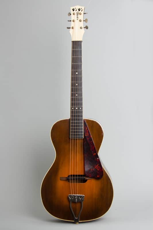 Vivi-Tone  Acousti-Guitar Acoustic Guitar,  c. 1933, ser. #239, black hard shell case. image 1